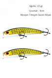 2 Adet Rapala Lures Yapay Yem 10 Gr.9cm  Turna Levrek Rapala LüferAilesi JigYem Suni Yem