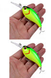 2 Adet Rapala Lures Yapay Suni Balık YemiTurna Levrek Alabalık LüferAilesi JigYem14 Gr.10 cm