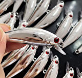 2 Li Set Ayna Rapala Lures Maket Balık Yapay Suni YemTurna Levrek Alabalık LüferAilesi JigYem