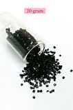 Kesme Cam Boncuk 2mm - 20 Gram - Siyah -BNC312
