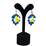 Uretti - Hatice 4962 0866 El Yapımı Çiçek Model Polimer Kil Küpe