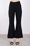 Puane Kadın Trousers Yüksek Bel Lastikli İspanyol Pantolon Soul 18114