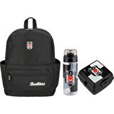Taraftar Beşiktaş Çanta+ Suluk+ Beslenme Kabı Set8