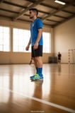 WALKED MAVİ SARI ÇORAPLI 435 HALISAHA KRAMPON FUTBOL AYAKKABISI