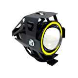 Motobir Sis Farı U7 Mercekli Led Uzun-Kısa-Çakar 3 Mod