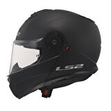 LS2 STROBE 2 MAT SİYAH ÇENE AÇILIR KASK
