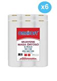 Omnisoft 6 Koli Muayene Masa Sedye Örtüsü Laminesiz 36 Rulo 