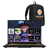 Asus TUF F16 i5 13450HX 64GB 512GB SSD RTX5050/8GB 115W 165Hz 16'' WUXGA FDOS Gaming Laptop FX608JH