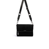 Silver Polo  Kadın Çapraz Çanta 963-39473 SILVER POLO ÇAPRAZ Kadın ÇANTASI M158 SİYAH-NOVA SİYAH