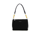 Silver Polo  Kadın Çapraz Çanta 910-39506 SILVER POLO ÇAPRAZ Kadın ÇANTASI M158 SİYAH-RUGAN SİYAH