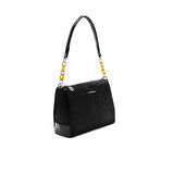 Silver Polo  Kadın Çapraz Çanta 910-39506 SILVER POLO ÇAPRAZ Kadın ÇANTASI M158 SİYAH-RUGAN SİYAH