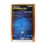 Opet Antifriz Extended Life 16 Kg - Uzun Ömürlü Turuncu Antifriz