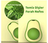 Avokado Şeklinde Catnipli Doğal Kedi Yalama Topu 6 Cm