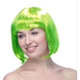 Periboia Yeşil Küt Peruk Saç