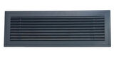 49x14 Lineer Şömine Dolap Havalandırma Menfezi Antrasit 7016 Fırın Boyalı Ölçü İçten Verilmiştir Dış Ölçü 54,5X19,5