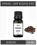 KAKAO Uçucu Yağ Buhurdanlık Esansı Oda Kokusu DİFÜZÖR Uçucu Esansiyel Yağ Buhur Yağı 10 ML KAKAO YAĞI.