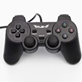 RUSH GP808 WINNER PC GAMEPAD,SİYAH