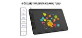 Veikk VK640 6.4 inç Grafik Tablet