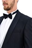  Lacivert Marsilya Slimfit Jakarlı Smokin