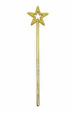 Altın Renk Yıldız Peri Asası Peri Değneği 34 cm 1 Adet (3984)
