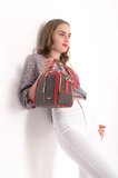 kadin cuzdan kartlik fermuarli cuzdan Kadin Cantasi SIYAH GRI Just Polo TYC00405259969