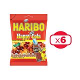 Haribo Happy-Cola 80 gr x 6 Adet
