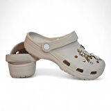 Fiyra 3009 Krem Crks Taşlı HAvuz Plaj Günlük Kadın Terlik