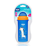 Wee Baby Askılı Pipetli Bardak 300 ml - Mavi