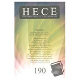 Hece Aylık Edebiyat Dergisi Sayı: 190