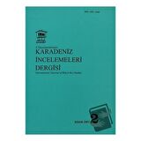 Uluslararası Karadeniz İncelemeleri Dergisi / İnternational Journal Of Black Sea Studies Sayı: 2