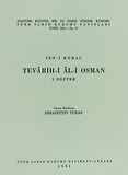 Tevarih-i Al-i Osman - 1. Defter