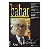 Berfin Bahar Aylık Kültür, Sanat ve Edebiyat Dergisi Sayı: 186