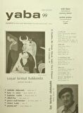 Yaba Edebiyat Dergisi Sayı: 99 Nisan-Mayıs-Haziran 2016