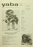 Yaba Edebiyat Dergisi Sayı: 101 / Ekim-Kasım-Aralık 2016
