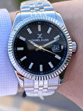 Daniel Klein Takvimli Kadran Rolex Kasa 30 Mt Suya Dayanıklı 2 Yıl Garantili Erkek Kol Saati FG.DK13985.1