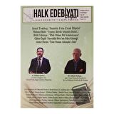 Halk Edebiyatı Dergisi Sayı: 39 Kasım-Aralık 2020