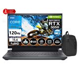 Dell G15 5530 İntel Core İ7 13650Hx 16GB DDR5Ram 512GB SSD 6GB RTX3050 15,6 İnç 120Hz FHD Windows11Home Taşınabilir Bilgisayar G5530240100510+WeblegelsinÇanta
