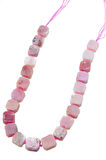 14X15X8 MM Pembe Opal Taşı Dizi - DZ3879