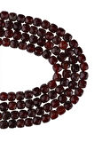 4X4 MM Küp Kesim Lal Garnet Taşı Dizi - DZ3900