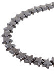 8 MM Yıldız Hematit Dizi Doğaltaş - DZ4305