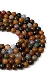 8 MM Ağaç Jasper Taşı Dizi