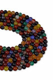 6 MM Miks Akik Taşı Dizi