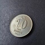 2005 tc 10 yeni kuruş ÇÇT+ eski madeni para