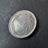 25 kuruş ÇT 1962 Akmonital eski madeni para - 3996366280fcd1f628