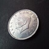1988 Alüminyum 10 lira Çil eski madeni para - 39963662acbb8d10fe
