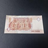 Mısır 1 Pound Çil Eski Yabancı Kağıt Para