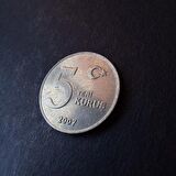 2007 - 5 Yeni Kuruş - 2007 - ÇT/ÇÇT Eski Madeni Para - 3996366395d8044422