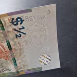 2019 Bahama Adaları - 50 cent ÇİL eski yabancı kağıt para - Deste içerisinden - 3996366466731aa63b