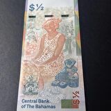 2019 Bahama Adaları - 50 cent ÇİL eski yabancı kağıt para - Deste içerisinden - 3996366466731aa63b