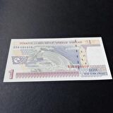 8.emisyon 1 yeni türk lirası ÇİL eski kağıt para - 399636647ee370d0c8